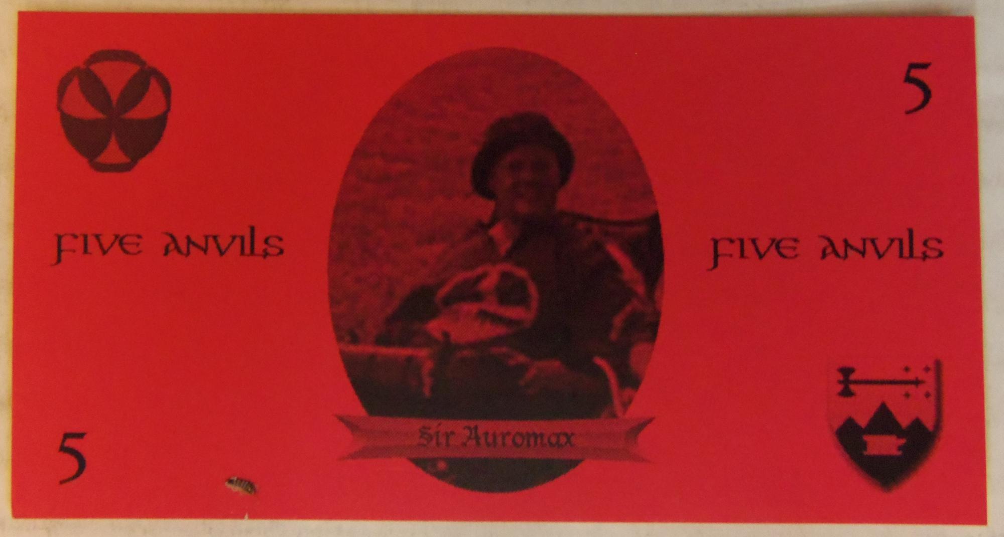 Iron Mountains Anvils Amtgard Ephemera